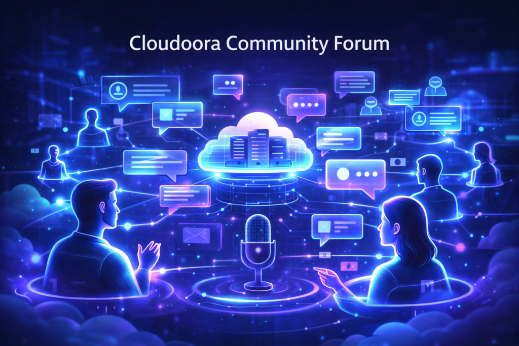 Cloudoora community forum for discussions about web hosting, domains, cloud infrastructure and website technology